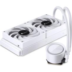 Система жидкостного охлаждения JONSBO TG-240 White Фото 8
