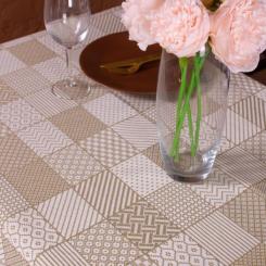 Скатерть MirSon Жаккард №301 Jacquard Olive 140x260 см Фото 1