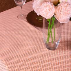 Скатерть MirSon Жаккард №302 Jacquard Orange 140x140 см Фото 1