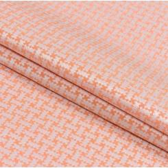 Скатерть MirSon Жаккард №302 Jacquard Orange 140x140 см Фото 4