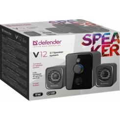 Акустическая система Defender V12 USB Black Фото 4