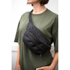 Сумка-бананка Vinga BiG Black, Oxford 600D Фото 4