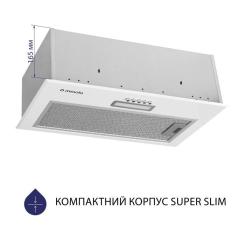 Вытяжка кухонная Minola HBI 5214 WH 700 LED Фото 1