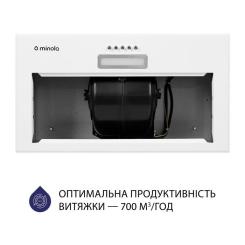 Вытяжка кухонная Minola HBI 5214 WH 700 LED Фото 4