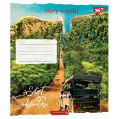 Тетрадь Yes А5 Many worlds! 96 листов, линия Фото 1