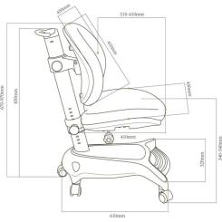 Детское кресло Cubby Adonis Grey Фото 9