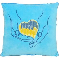 Мягкая игрушка Tigres Подушка Серце в долонях Фото