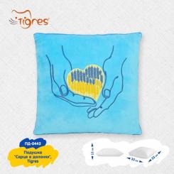 Мягкая игрушка Tigres Подушка Серце в долонях Фото 2