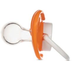 Пустышка Baboo Sea Life силіконова, 6+ міс (помаранчева) Фото 1