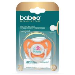 Пустышка Baboo Sea Life силіконова, 6+ міс (помаранчева) Фото 3