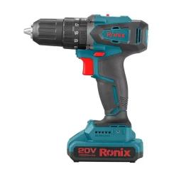 Шуруповерт Ronix ударний акумуляторний 20В, 2Ah х 2 Фото