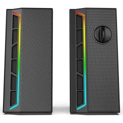 Акустическая система Redragon Calliope GS580 LED USB Black Фото 1
