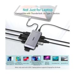 Концентратор Choetech USB-C 9-in-1 Фото 3