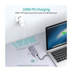 Концентратор Choetech USB-C 9-in-1 Фото 4