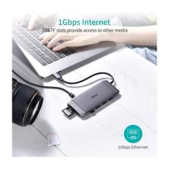 Концентратор Choetech USB-C 9-in-1 Фото 7