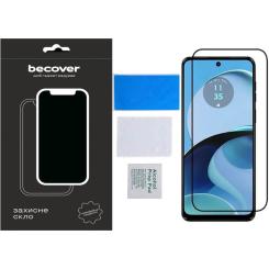 Стекло защитное BeCover Motorola Moto G14 Black Фото 2