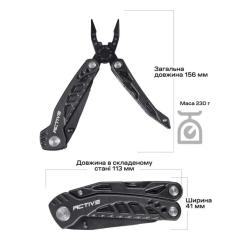Мультитул Active Handy Tool Black Фото 8