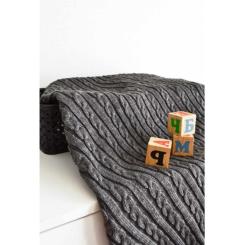 Плед Прованс SOFT косы Мокко 140х180 см Фото 1