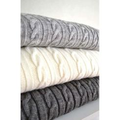 Плед Прованс SOFT косы Мокко 140х180 см Фото 2