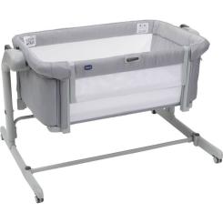 Кроватка Chicco Next2Me Magic Evo light gray Фото