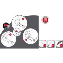 Зонт Knirps A.200 Medium Duomatic Surf Фото 1