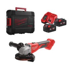 Шлифовальная машина Milwaukee M18 BLSAG125X-402X, 125мм, HD кейс Фото 6