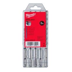 Набор буров Milwaukee SDS-PLUS M2 5шт Фото 1