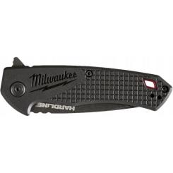 Нож Milwaukee HARDLINE Smooth викидний з гладким лезом Фото 2