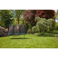 Батут Salta Combo круглий 427 см Зелений Фото 1