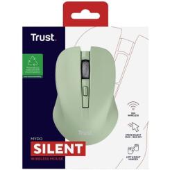 Мышка Trust Mydo Silent Wireless Green Фото 8