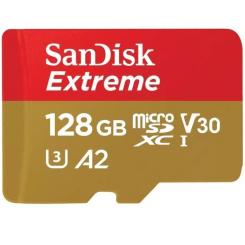 Карта памяти SanDisk 128GB microSD class 10 UHS-I U3 Extreme Фото