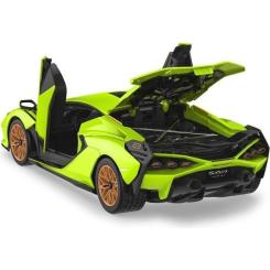 Радиоуправляемая игрушка Rastar Lamborghini Sian конструктор 1:18 Фото 3