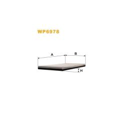 Фильтр салона Wixfiltron WP6978 Фото