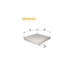 Фильтр салона Wixfiltron WP9252 Фото