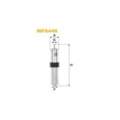 Фильтр топливный Wixfiltron WF8446 Фото