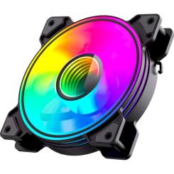Кулер для корпуса Gamemax Dual Ring Infinity BK Фото 4