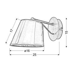 Бра Candellux 21-54975 CORTEZ Фото 1