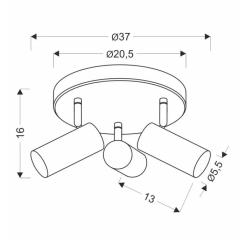 Спот Candellux 98-01726 Colly Фото 1
