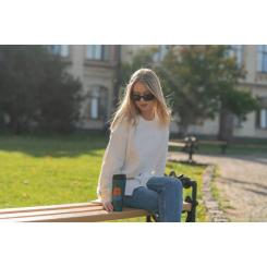 Термокружка Ardesto Coffee Тime Red Cat 450 мл Синя Фото 2