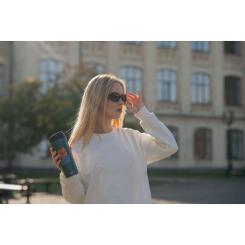 Термокружка Ardesto Coffee Тime Red Cat 450 мл Синя Фото 3