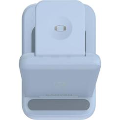 Зарядное устройство Canyon WS-304 Foldable 3in1 Wireless charger Blue Фото 5