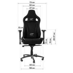 Кресло игровое GT Racer X-0712 Shadow Black Фото 11