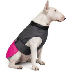 Попона для животных Pet Fashion ROY 4XL малиново-серая Фото 4
