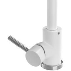 Смеситель GRANADO Elche LUX white Фото 3