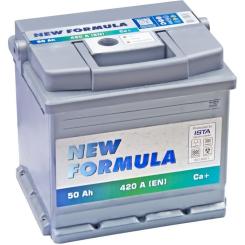 Аккумулятор автомобильный NEW FORMULA 50Ah (+/-) 420EN Фото