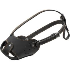 Намордник для собак Collar (бультер'єр) чорний Фото 1