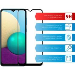 Стекло защитное ACCLAB Full Glue Samsung A02 Фото 1