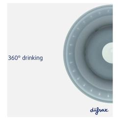 Поильник-непроливайка Difrax 360 Stone Фото 1