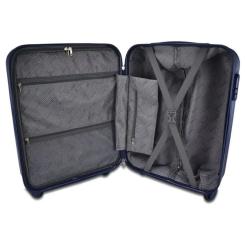 Чемодан Semi Line Прозора панель 20" S Синя Фото 4