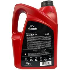 Моторное масло NORVEGO LUXE 5W40 4 л Фото 1